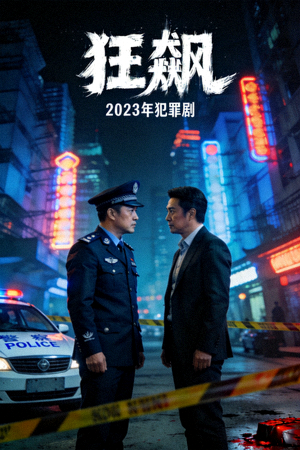 《狂飙》2023年犯罪剧海报